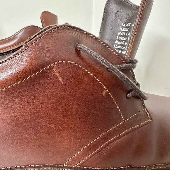New DREW brown leather boots - Picture 6 of 13